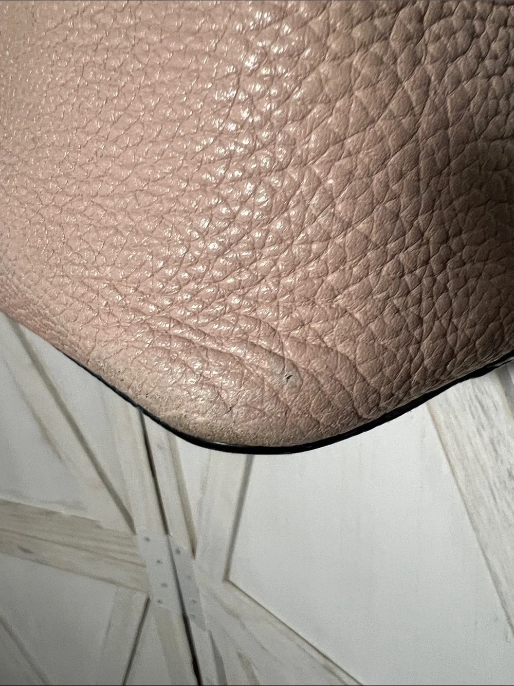 kate spade Pebbled Leather Tote in Blush